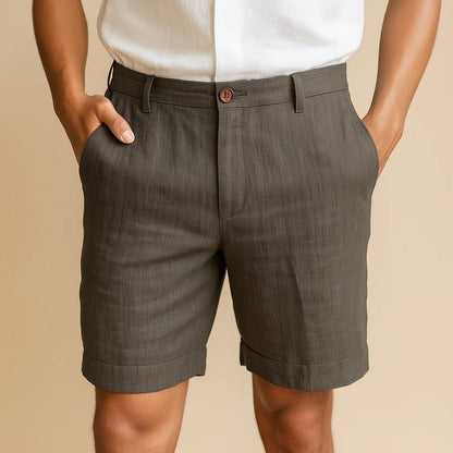 Men's Casual Elastic Waist Shorts