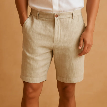 Men's Casual Elastic Waist Shorts
