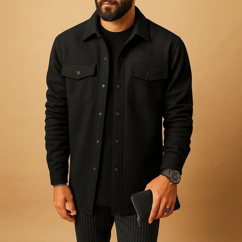 Men's Casual Flannel Shirt Long Sleeve