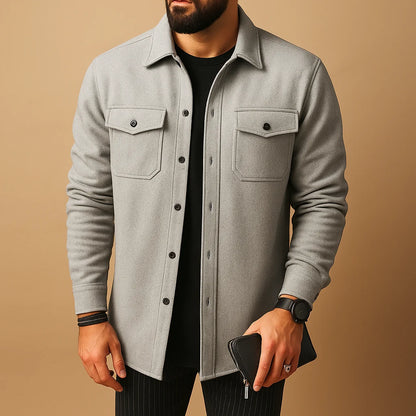Men's Casual Flannel Shirt Long Sleeve