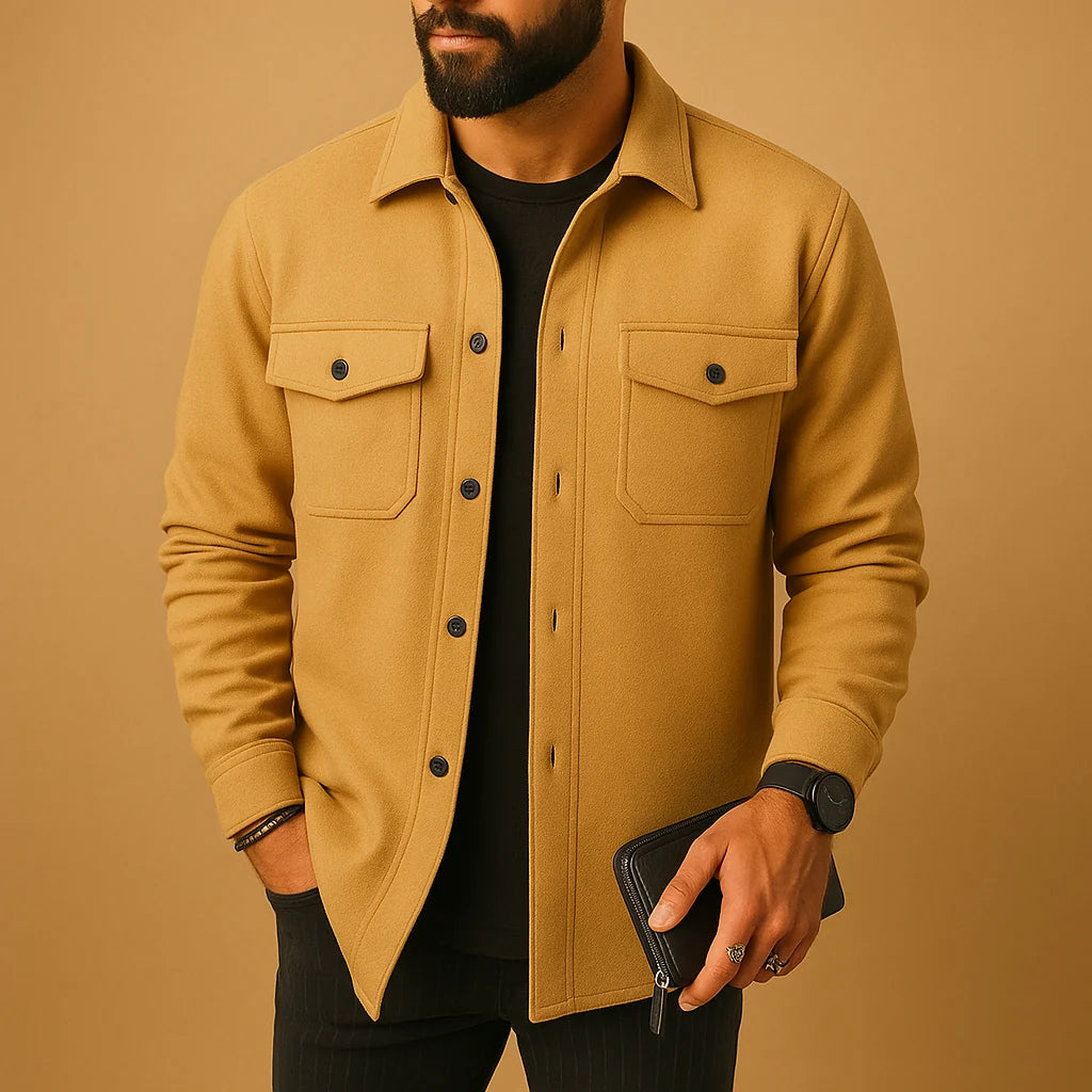 Men's Casual Flannel Shirt Long Sleeve
