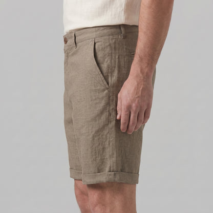 Men's Casual Flat Front Shorts