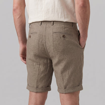 Men's Casual Flat Front Shorts