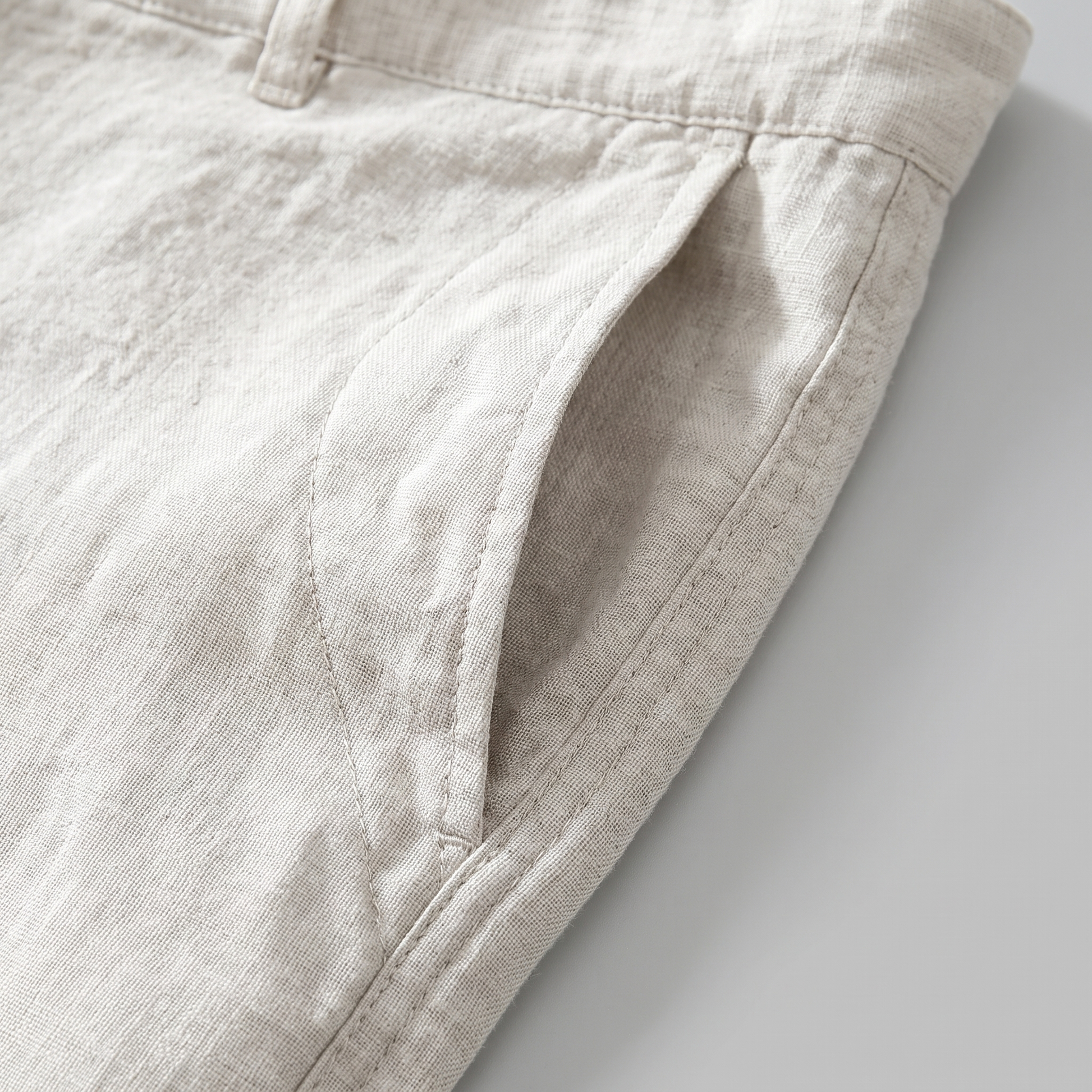 Men's Casual Flat Front Shorts