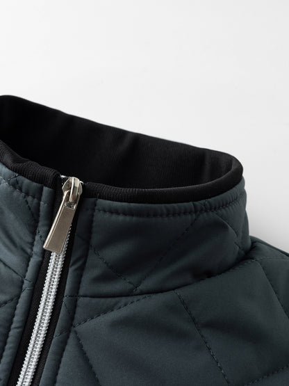 Men's Casual Fleece Puffer Jacket