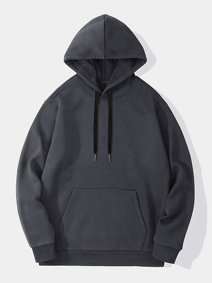 Men's Casual Hoodie with Relaxed Fit and Breathable Fabric