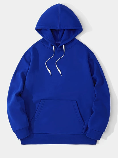 Men's Casual Hoodie with Relaxed Fit and Breathable Fabric