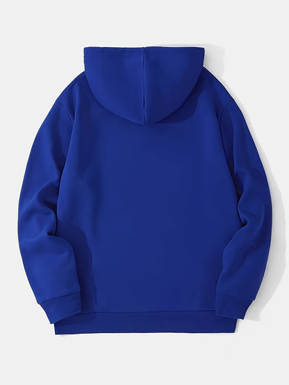 Men's Casual Hoodie with Relaxed Fit and Breathable Fabric