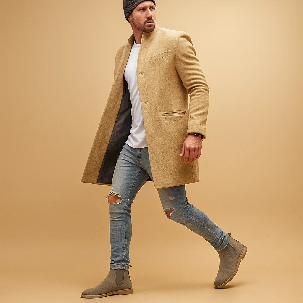 Men's Casual Insulated Winter Coat for Everyday Wear