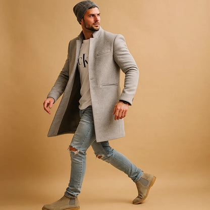 Men's Casual Insulated Winter Coat for Everyday Wear