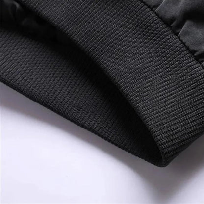 Men's Casual Jacket with Stand-Up Collar and Zipper
