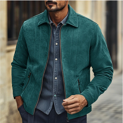 Men's Casual Jacket with Unique Design