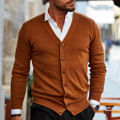 Men's Casual Knit Cardigan