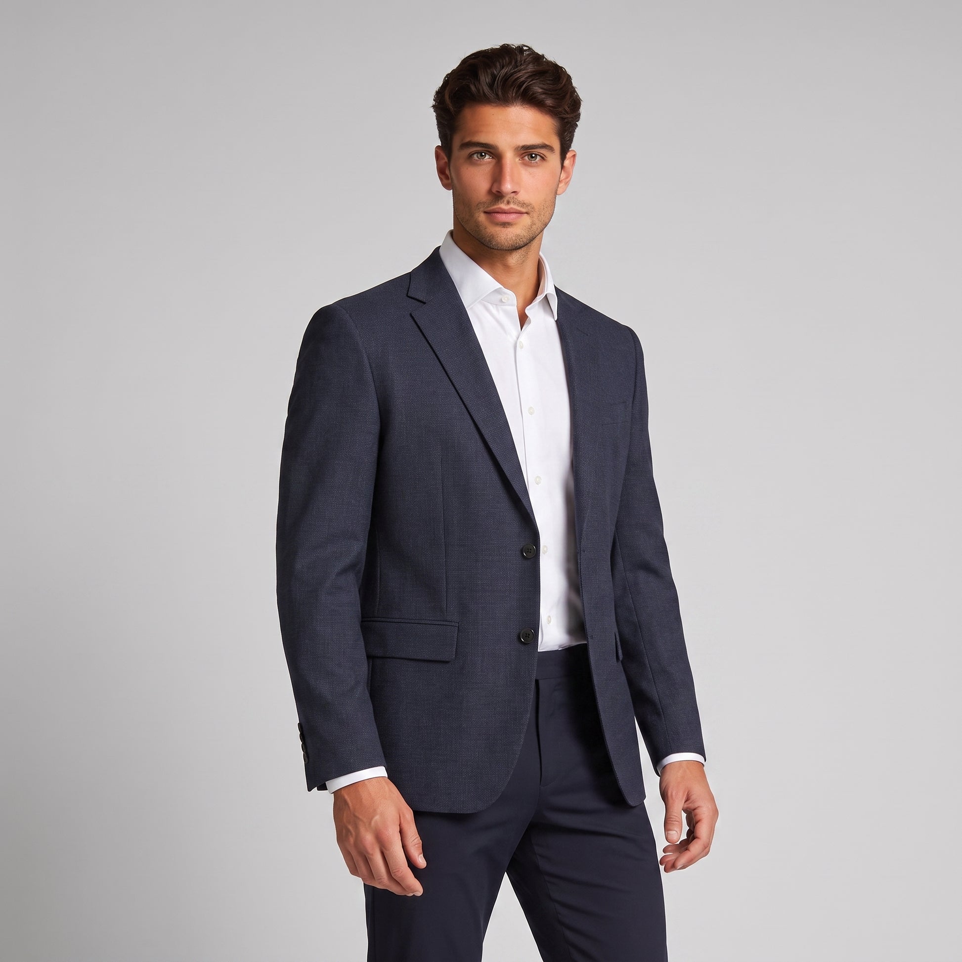 Men's Casual Linen Blazer Jacket