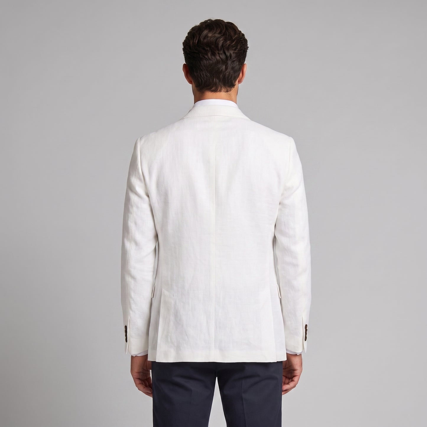 Men's Casual Linen Blazer Jacket
