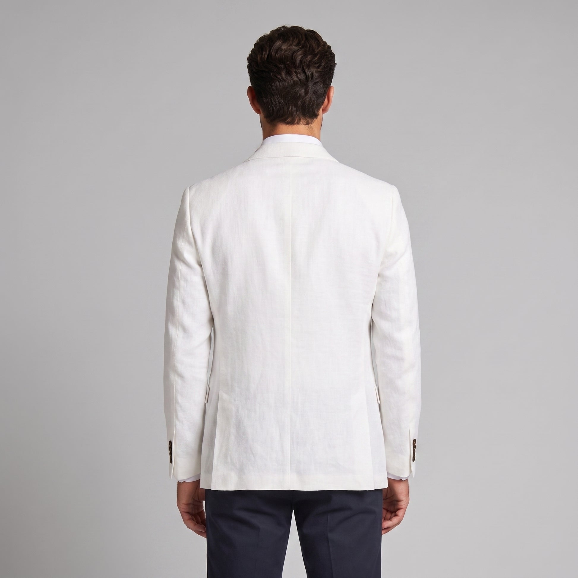 Men's Casual Linen Blazer Jacket