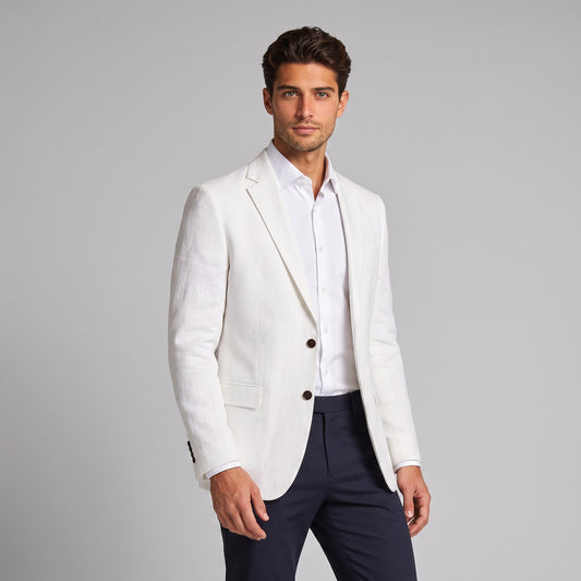 Men's Casual Linen Blazer Jacket