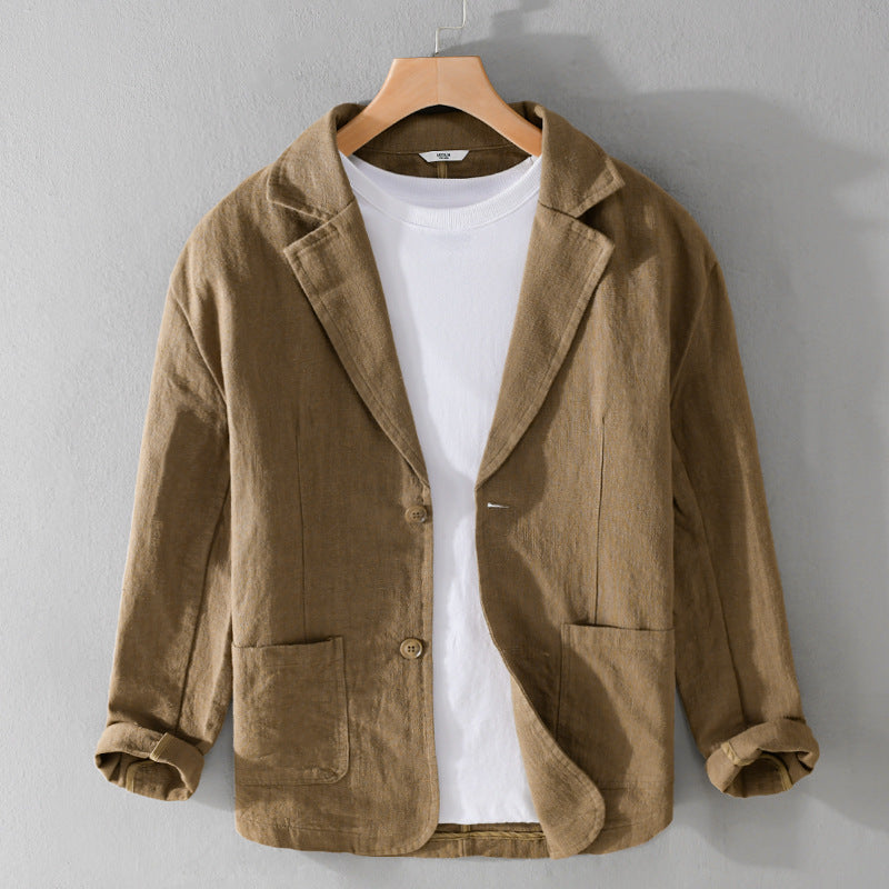 Men's Casual Linen Jacket