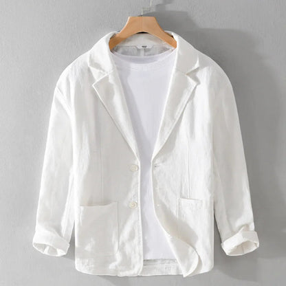 Men's Casual Linen Jacket
