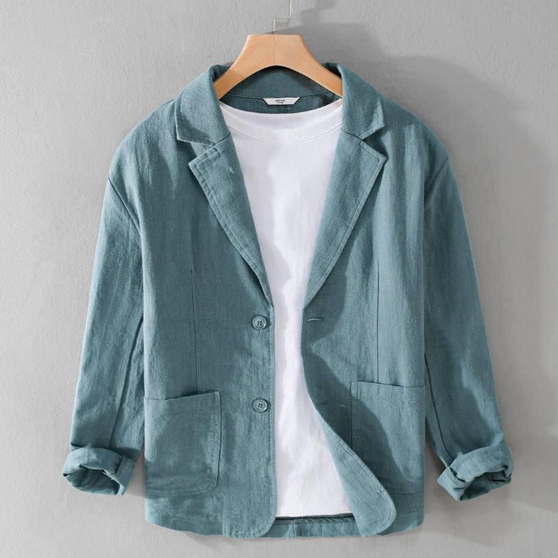 Men's Casual Linen Jacket