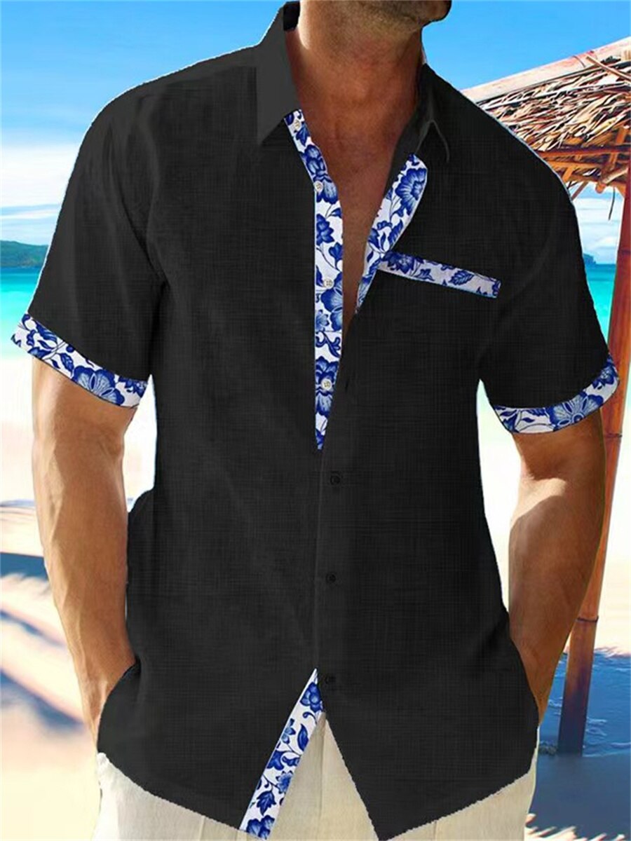 Men's Casual Linen Shirt