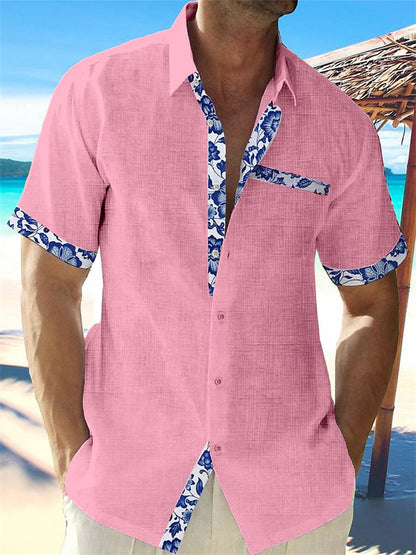 Men's Casual Linen Shirt