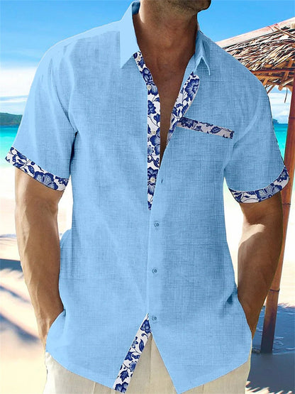 Men's Casual Linen Shirt