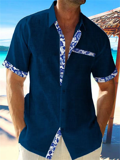 Men's Casual Linen Shirt