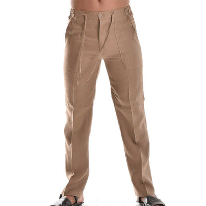 Men’s Casual Linen Trousers