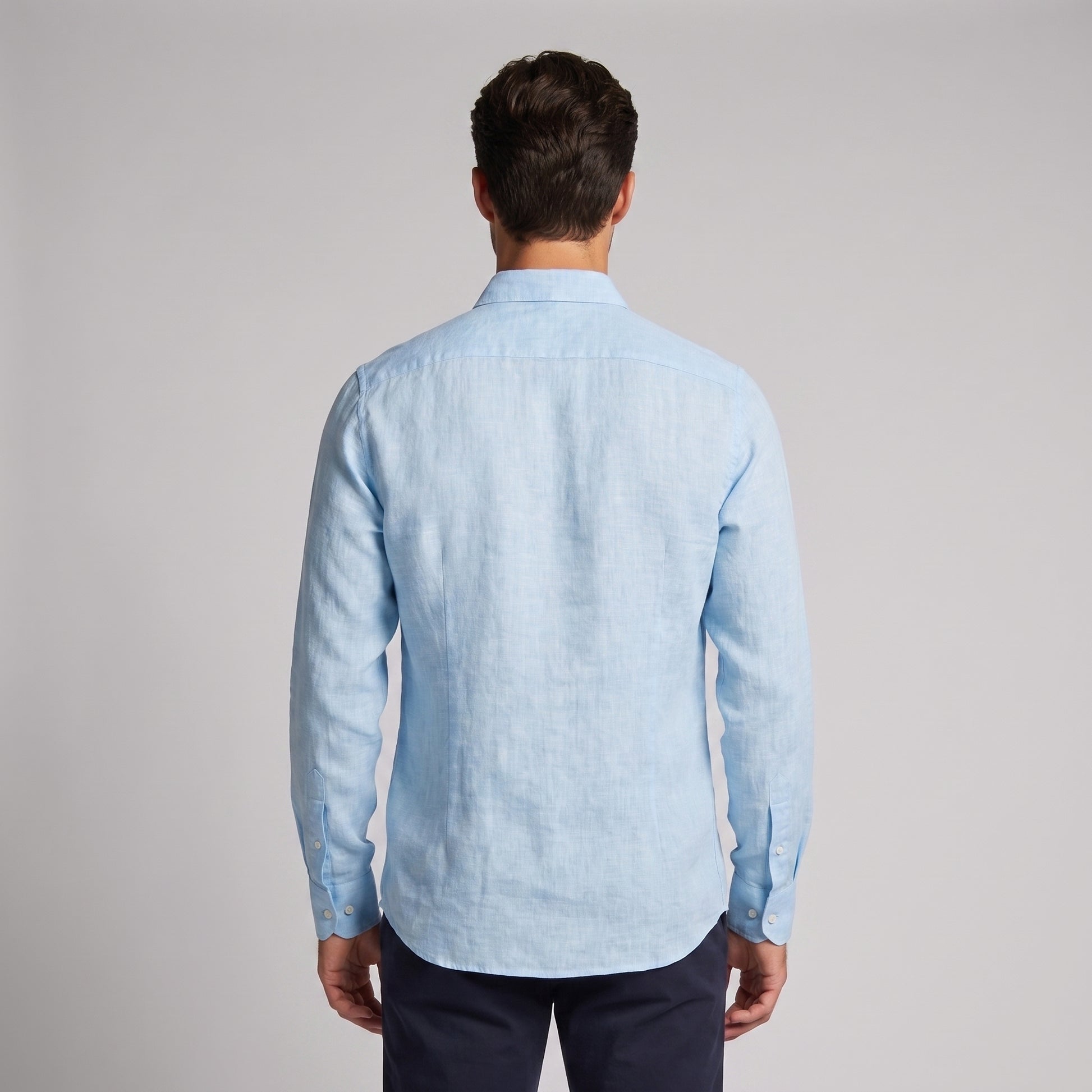 Men's Casual Long Sleeve Button Down Shirt