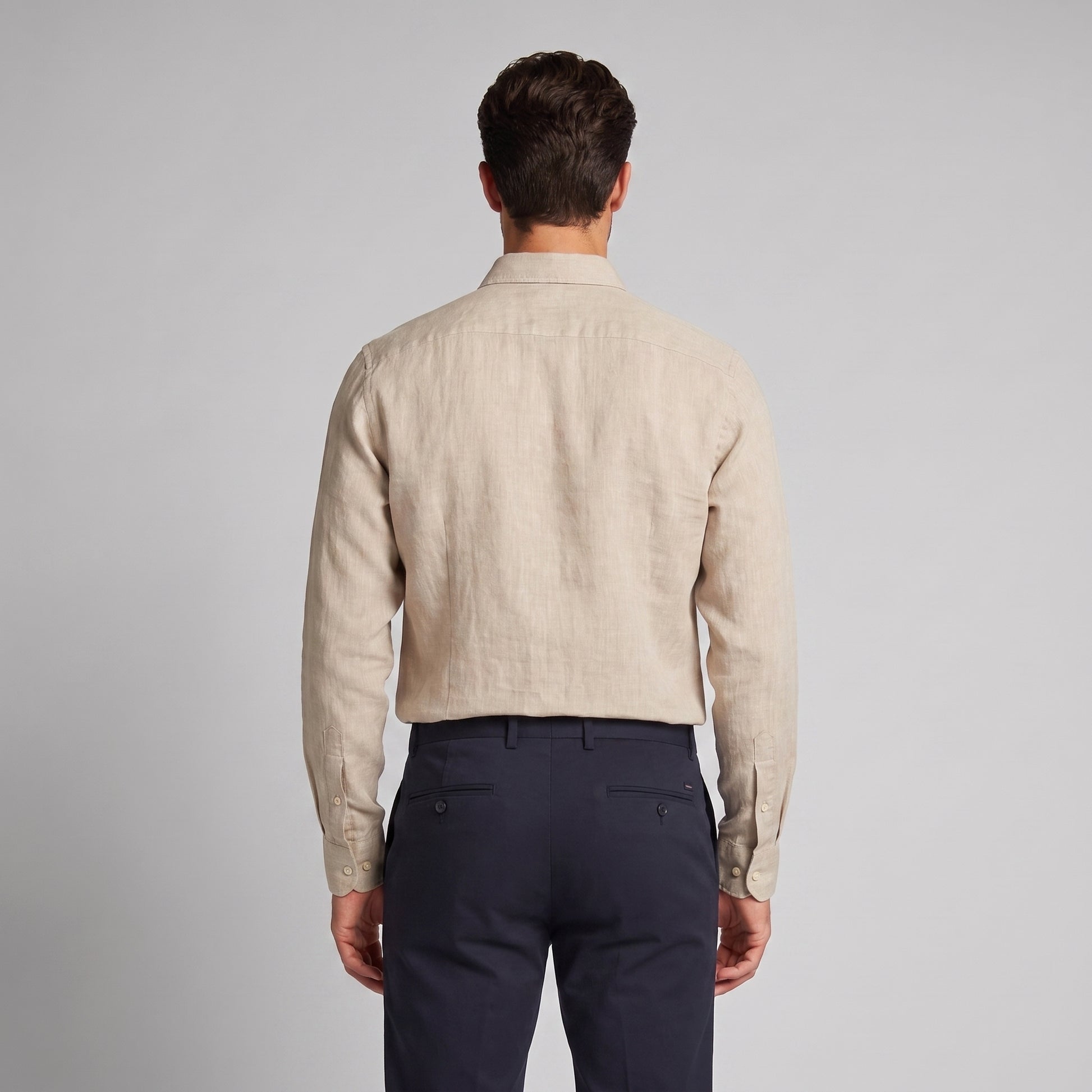 Men's Casual Long Sleeve Button Down Shirt