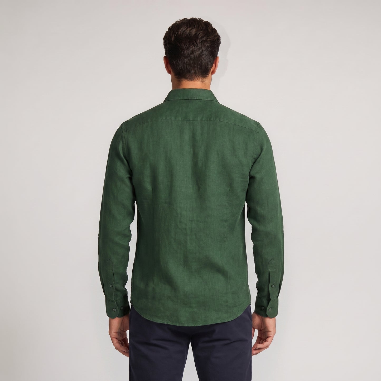 Men's Casual Long Sleeve Button Down Shirt