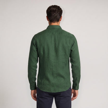 Men's Casual Long Sleeve Button Down Shirt