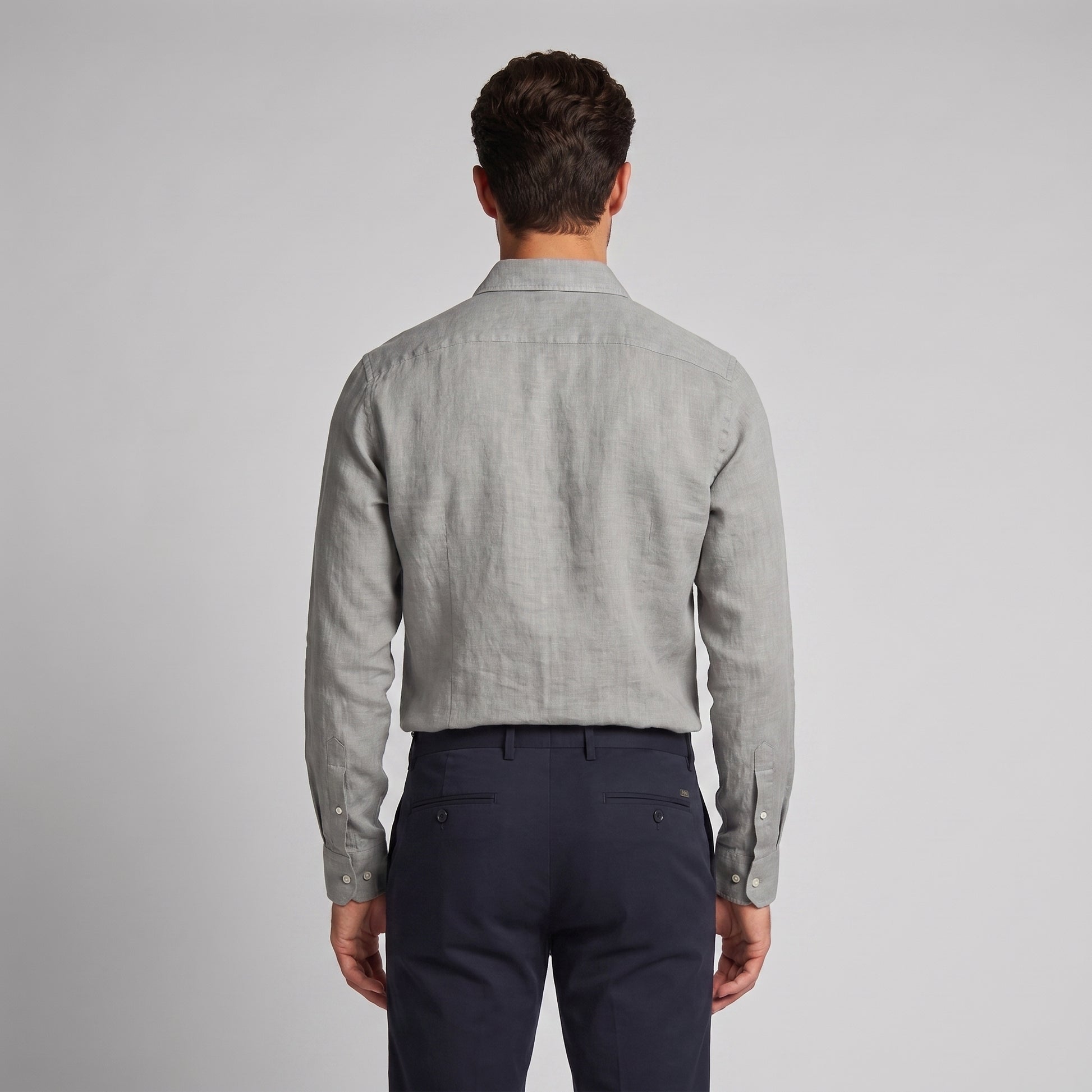 Men's Casual Long Sleeve Button Down Shirt