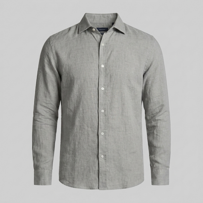 Men's Casual Long Sleeve Button Down Shirt