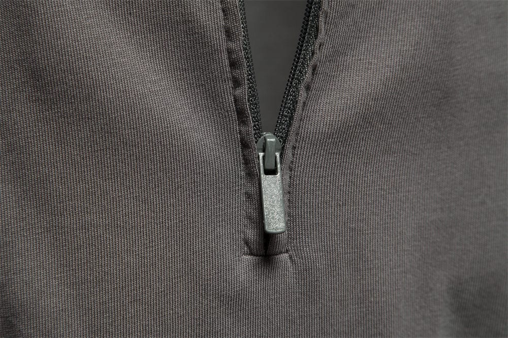 Men's Casual Long Sleeve Polo Shirt