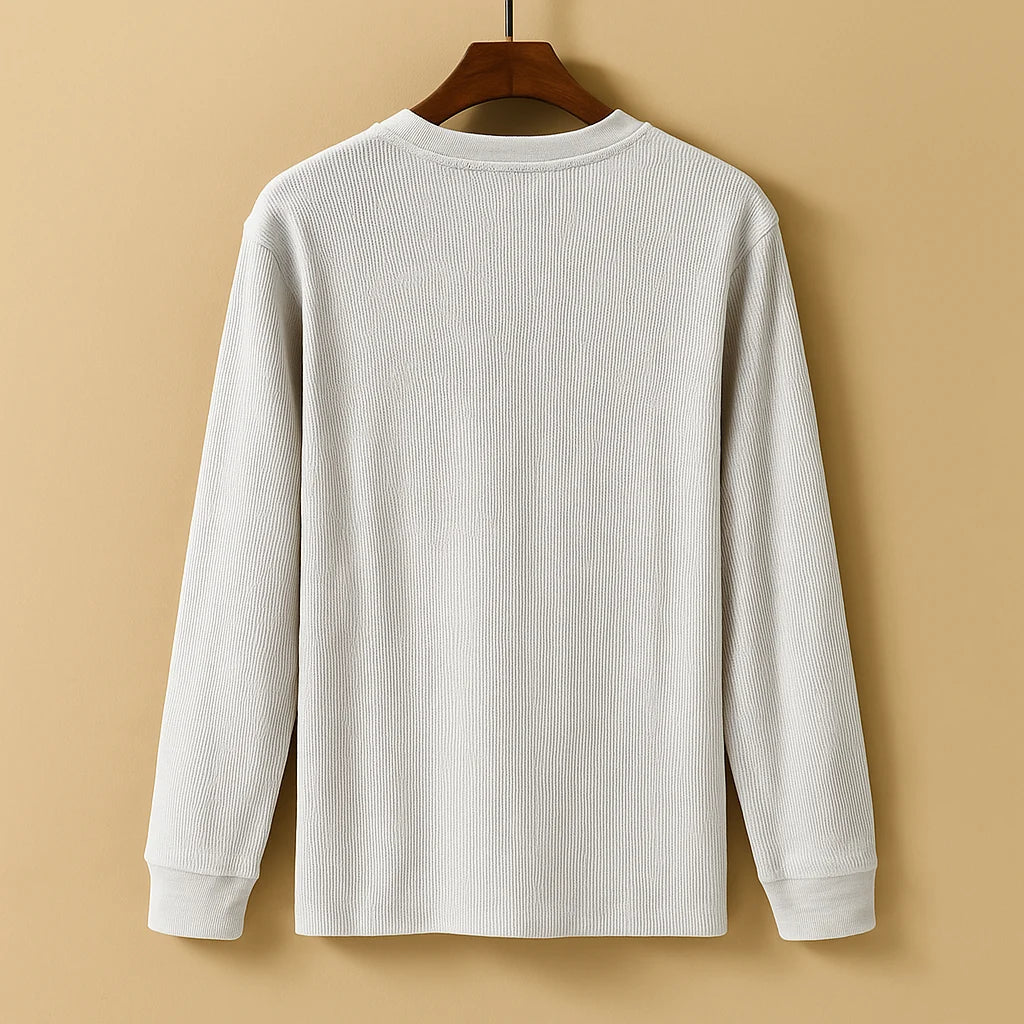 Men's Casual Long Sleeve Relaxed Fit Shirt