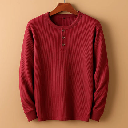 Men's Casual Long Sleeve Relaxed Fit Shirt