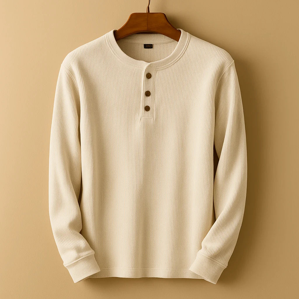 Men's Casual Long Sleeve Relaxed Fit Shirt