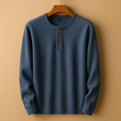 Men's Casual Long Sleeve Relaxed Fit Shirt