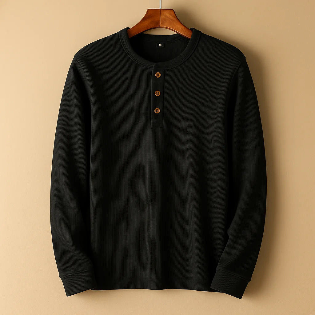 Men's Casual Long Sleeve Relaxed Fit Shirt