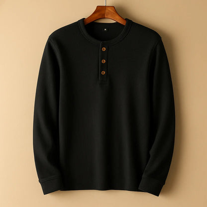 Men's Casual Long Sleeve Relaxed Fit Shirt