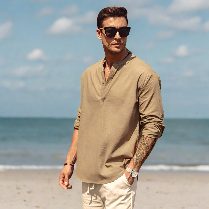 Men's Casual Long Sleeve Shirt