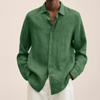 Men's Casual Long Sleeve Summer Shirt