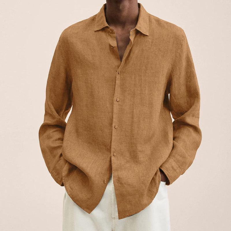 Men's Casual Long Sleeve Summer Shirt