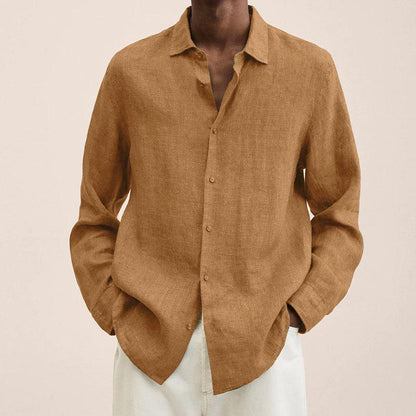 Men's Casual Long Sleeve Summer Shirt