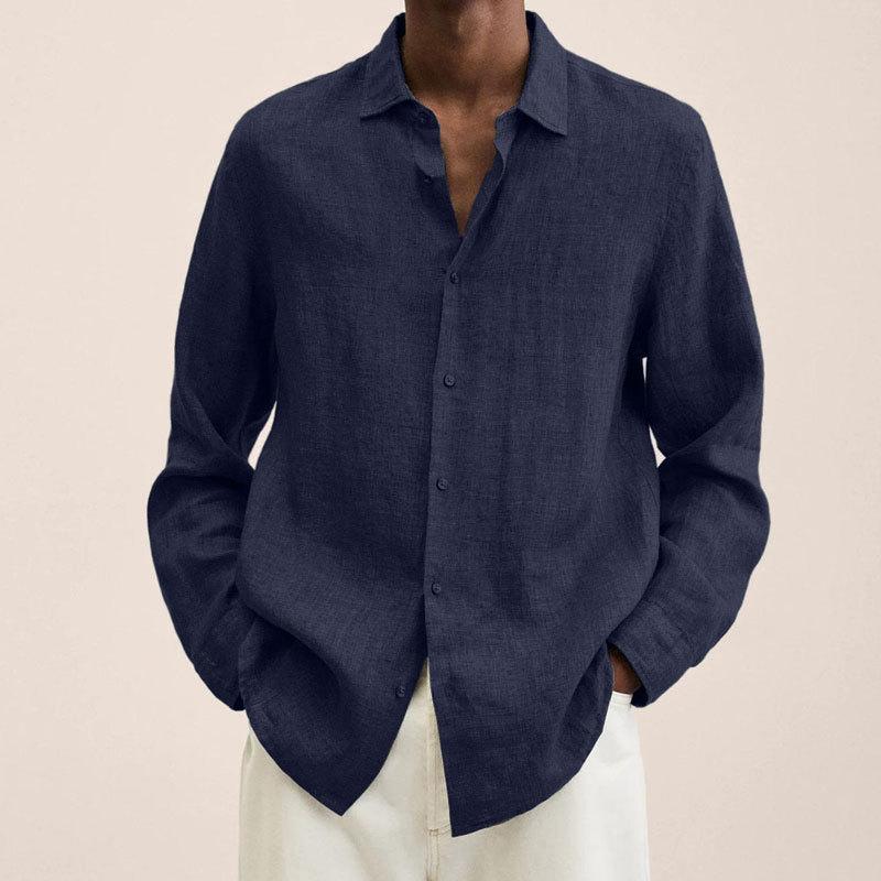 Men's Casual Long Sleeve Summer Shirt