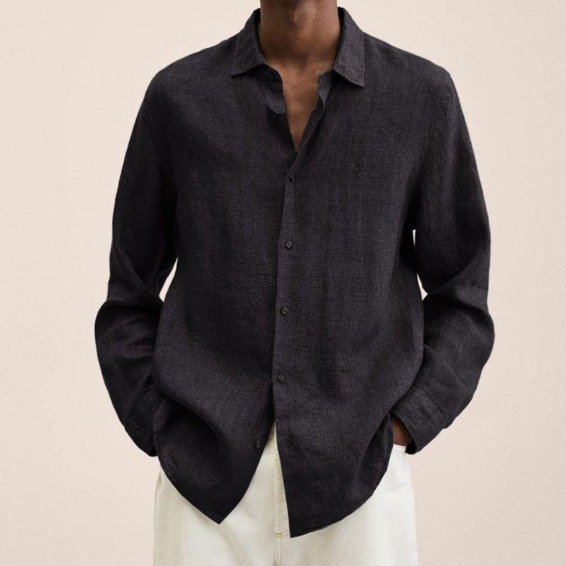 Men's Casual Long Sleeve Summer Shirt