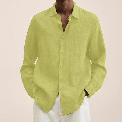 Men's Casual Long Sleeve Summer Shirt