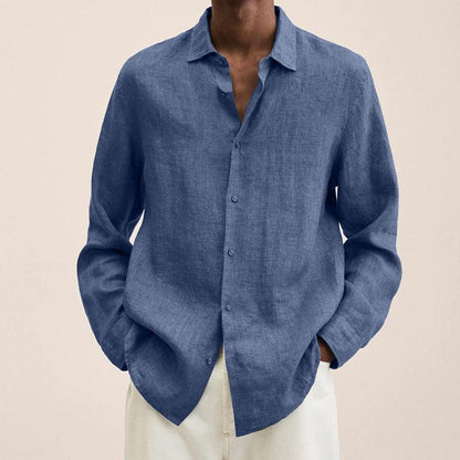 Men's Casual Long Sleeve Summer Shirt
